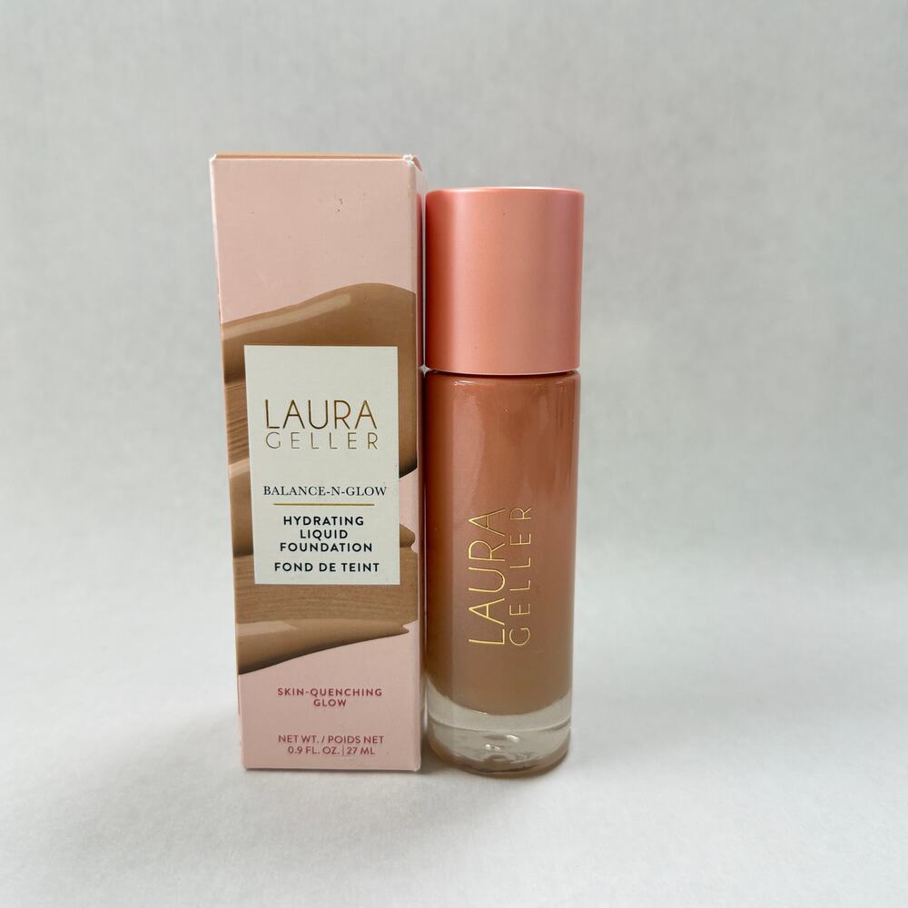 New Laura Geller Balance + Glow Hydrating Liquid Foundation Medium